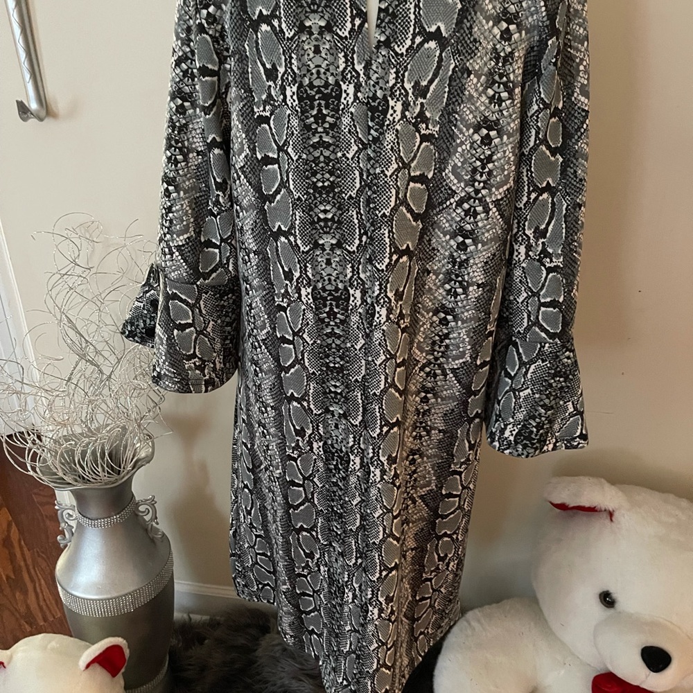 Snake print Dress